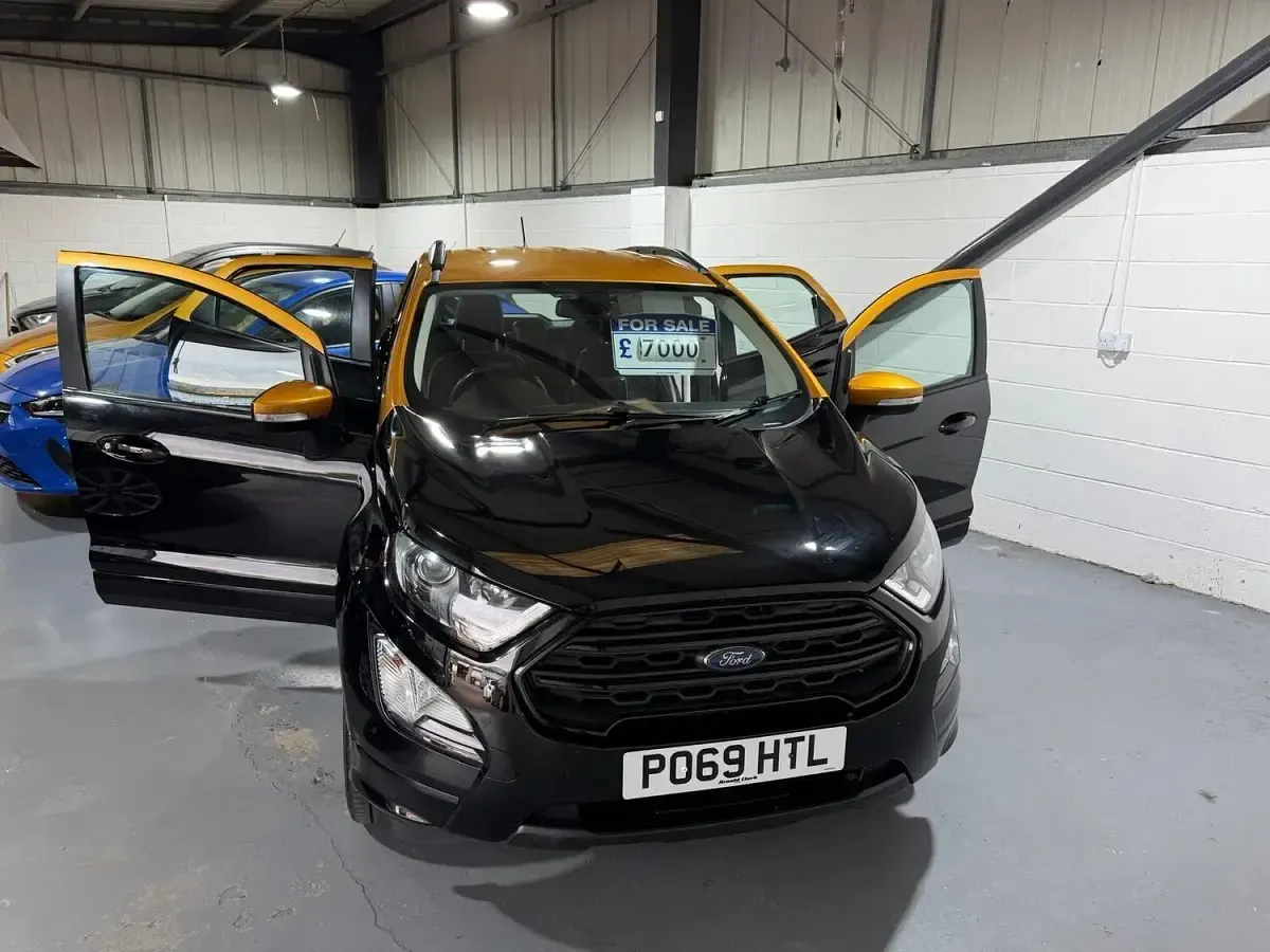 Used Ford Ecosport ST-Line 125 HP (91 kW) 2019 Black SUV