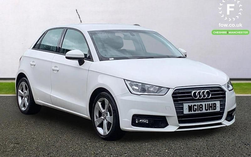 Used Audi A1 Sportback Sport 125 HP (91 kW) 2018 White Hatchback