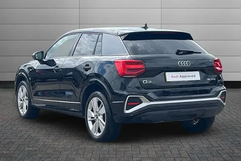 Used Audi Q2 S-Line 150 HP (110 kW) 2023 Mythos black SUV