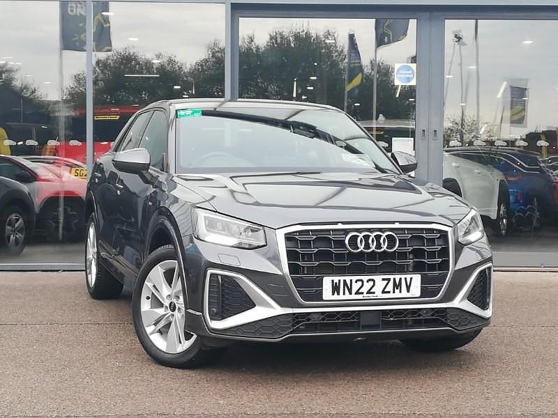 Grey Used 2022 Audi Q2 S-Line SUV | £19,998 (A bit pricey) - Image 1/4