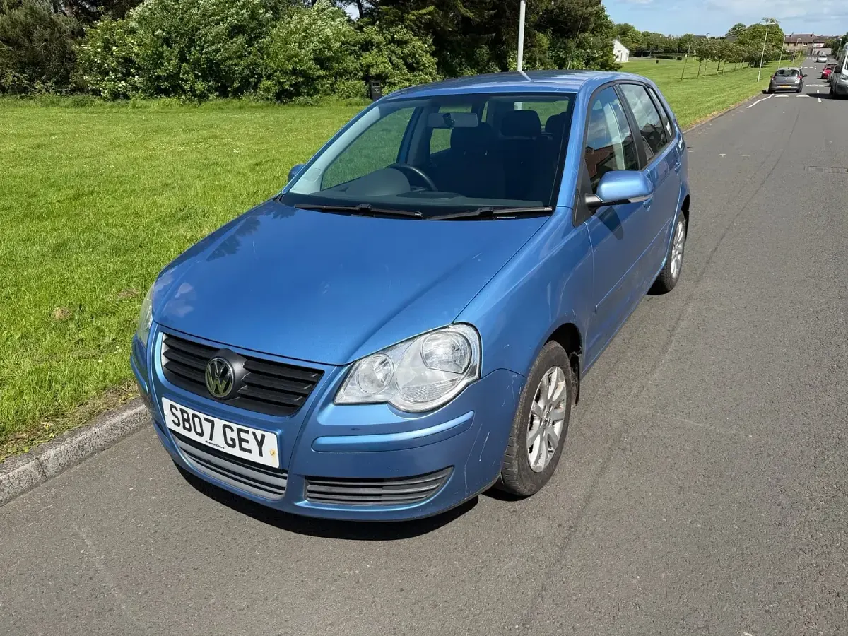 Used VW Polo SE 80 HP (58 kW) 2007 Blue Hatchback