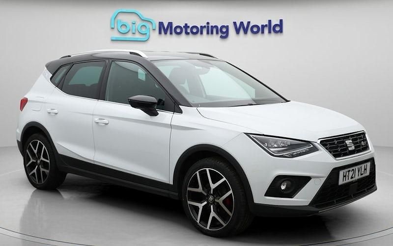 Used Seat Arona FR 110 HP (80 kW) 2021 White SUV