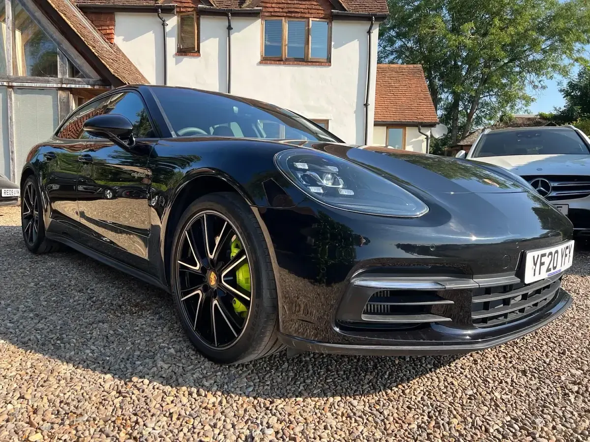 Used Porsche Panamera 4 E-Hybrid 2020 Black Hatchback