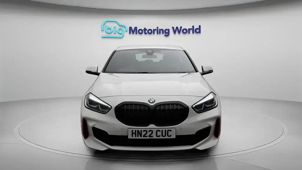 Used BMW 128 M Sport 265 HP (194 kW) 2022 White Hatchback
