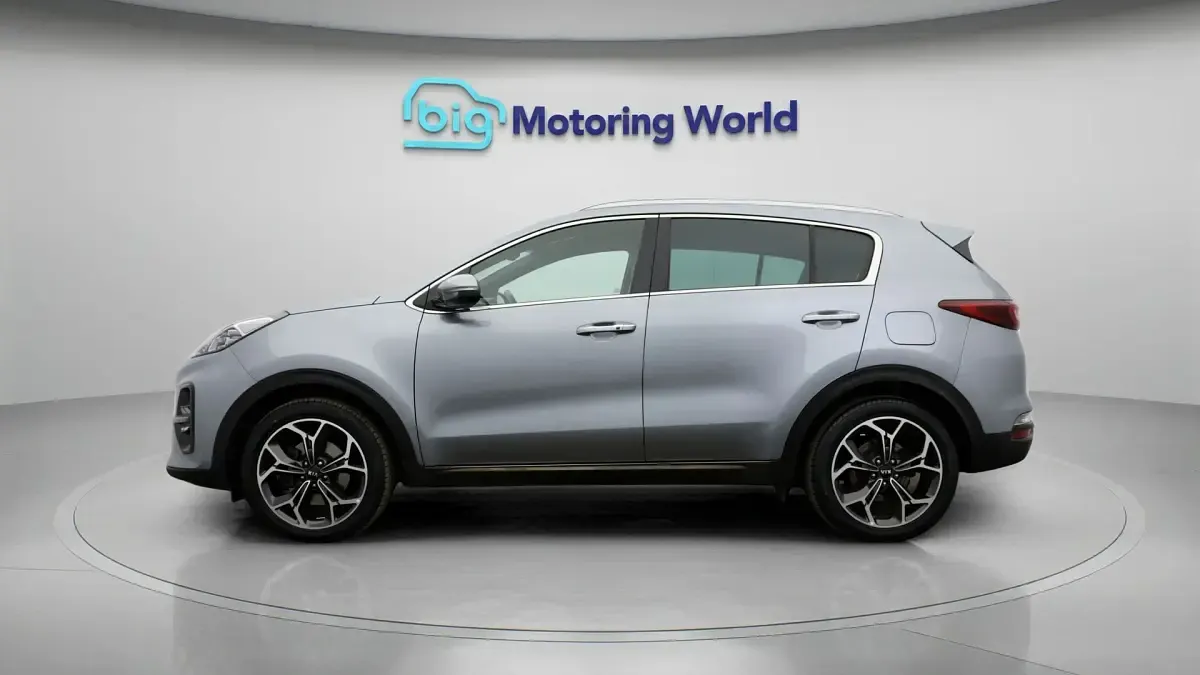 Used Kia Sportage GT-Line 177 HP (130 kW) 2021 Silver SUV