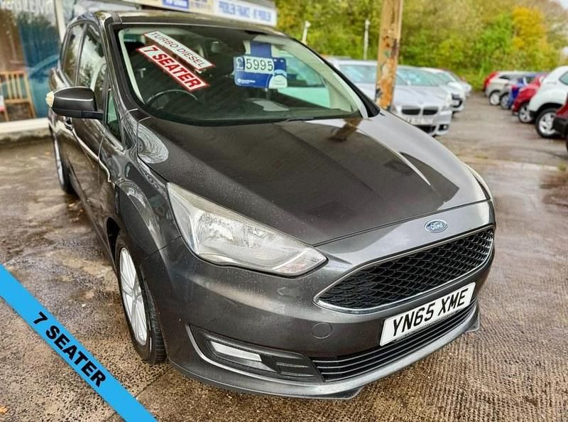 Used Ford Grand C-Max Zetec 120 HP (88 kW) 2015 Grey MPV