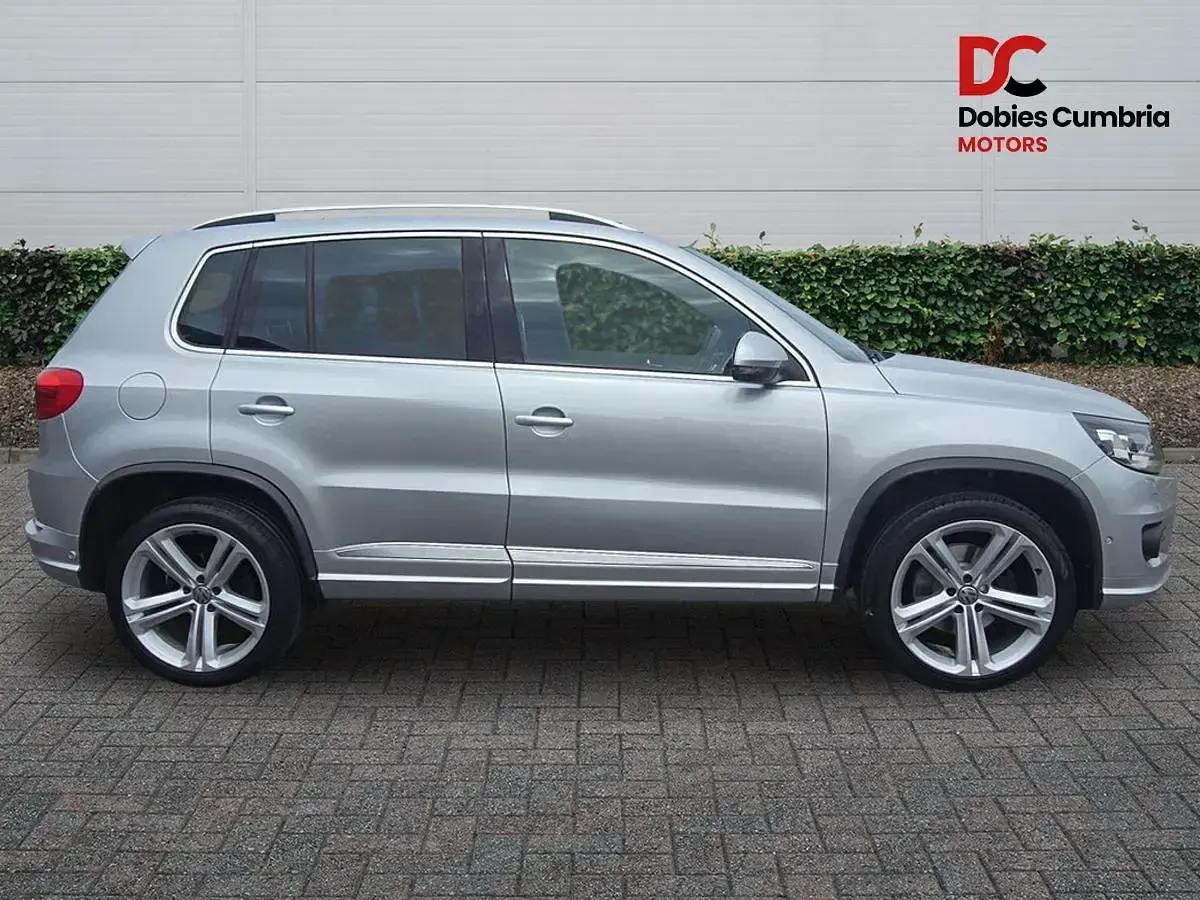 Used VW Tiguan R-line 184 HP (135 kW) 2016 Silver SUV