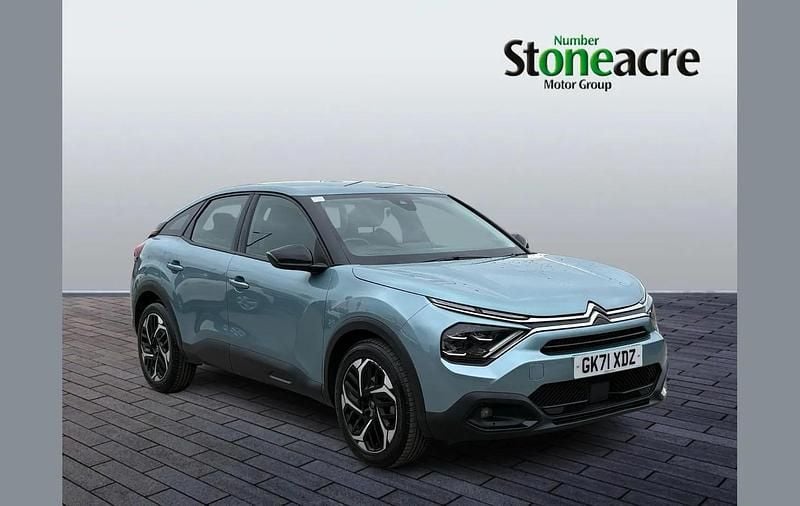 Used Citroën C4 PureTech 128 HP (94 kW) 2021 Blue Hatchback