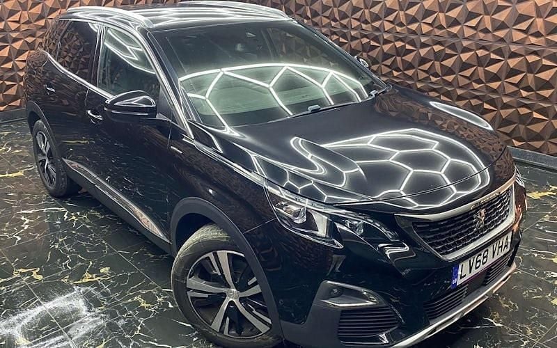 Used Peugeot 3008 GT-line 131 HP (96 kW) 2019 Black SUV