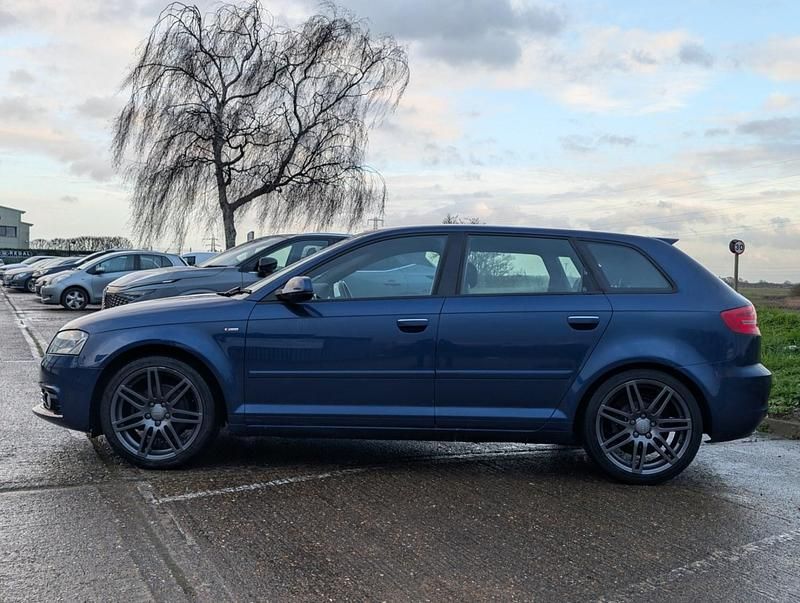 Used Audi A3 S-Line 2012 Blue Hatchback