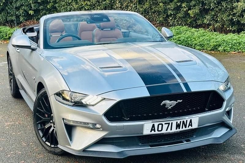 Silver Used 2022 Ford Mustang GT Convertible Cabriolet | £36,990 - Image 1/1