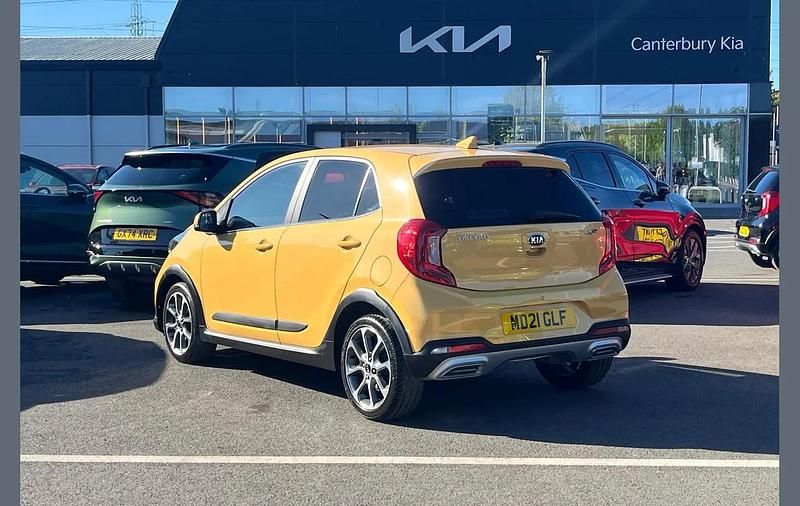 Used Kia Picanto X-Line 134 HP (98 kW) 2021 Silver Hatchback