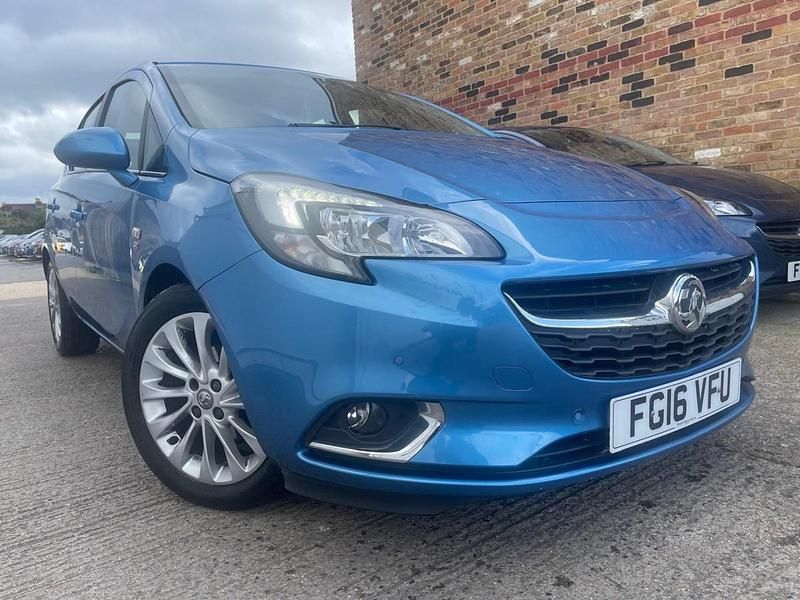 Used Vauxhall Corsa 90 HP (66 kW) 2016 Blue Hatchback