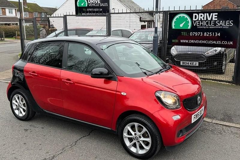 Red Used 2016 Smart ForFour Passion Hatchback | £4,995 (Fair price) - Image 1/1