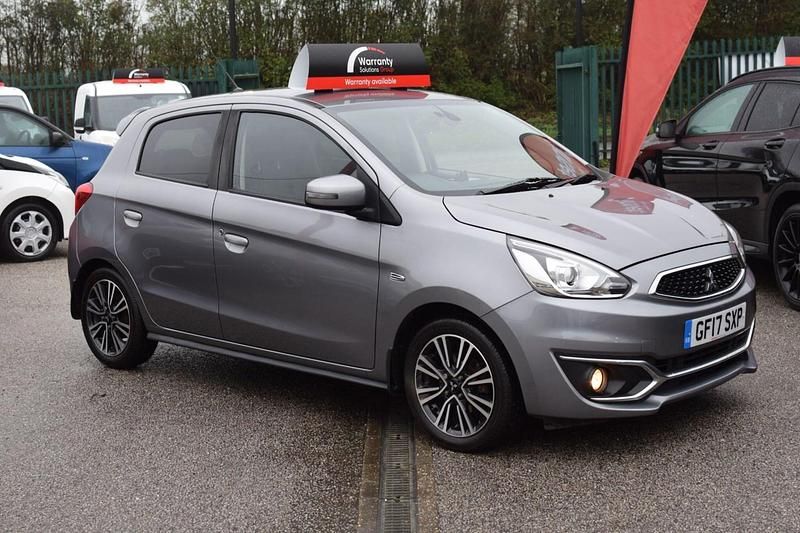 Used Mitsubishi Mirage 79 HP (58 kW) 2017 Grey Hatchback