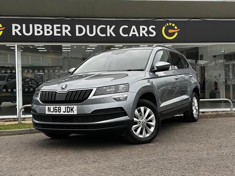 Used Skoda Karoq SE 115 HP (84 kW) 2018 Grey SUV