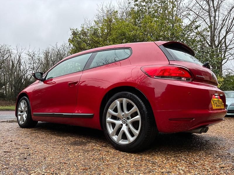 Used VW Scirocco 140 HP (102 kW) 2009 Red Coupe