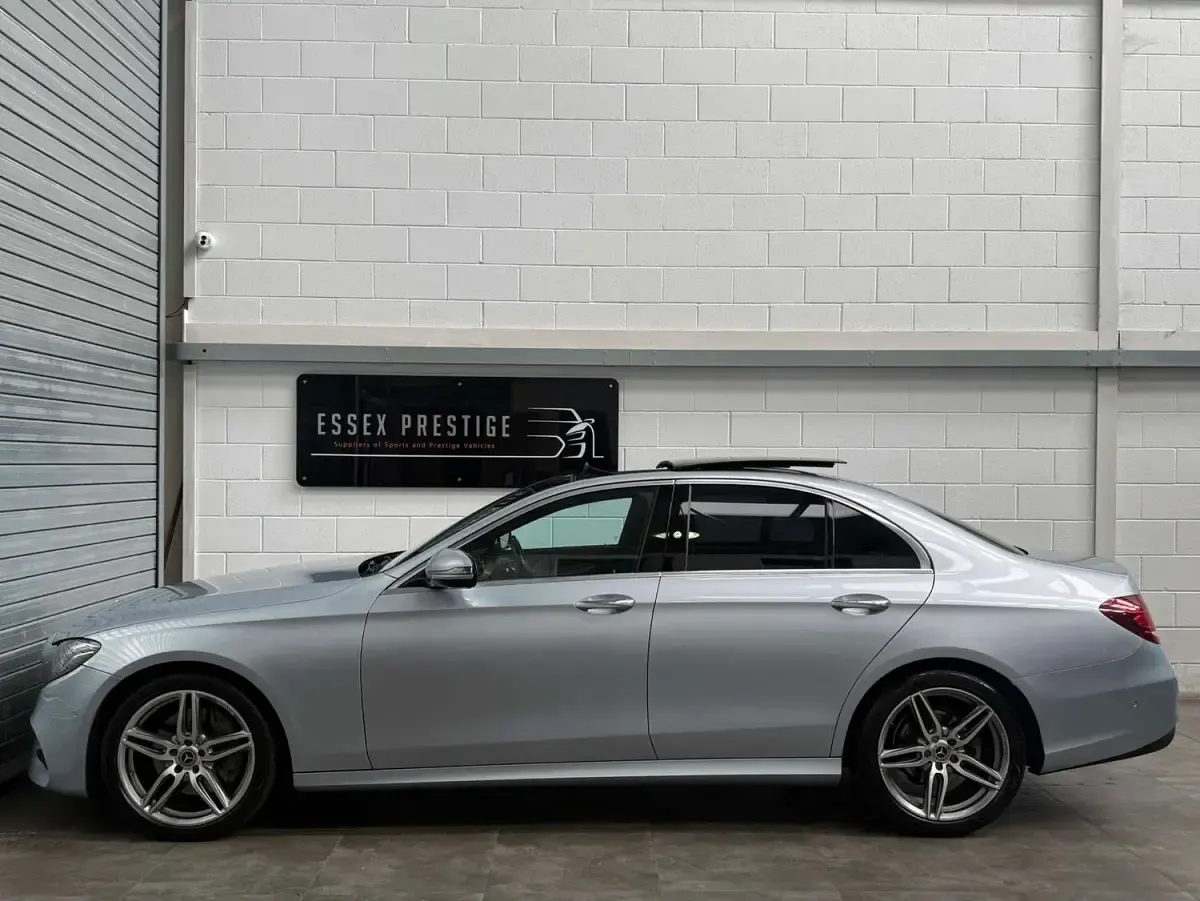 Used Mercedes E220 AMG Line Premium Plus 2016 Silver Sedan