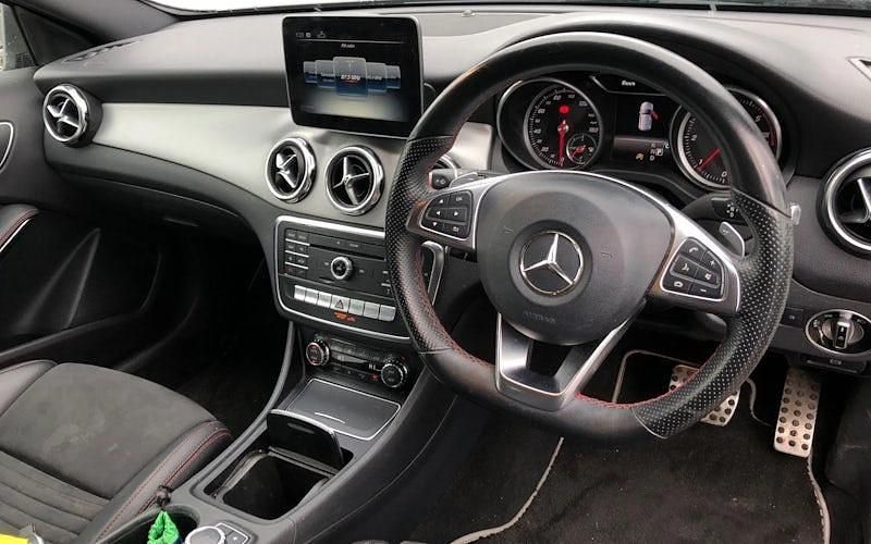 Used Mercedes GLA200 AMG line 136 HP (100 kW) 2018 Grey SUV