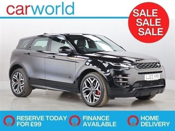 Black Used 2022 Land Rover Range Rover evoque Autobiography SUV | £34,788 (Expensive) - Image 1/3