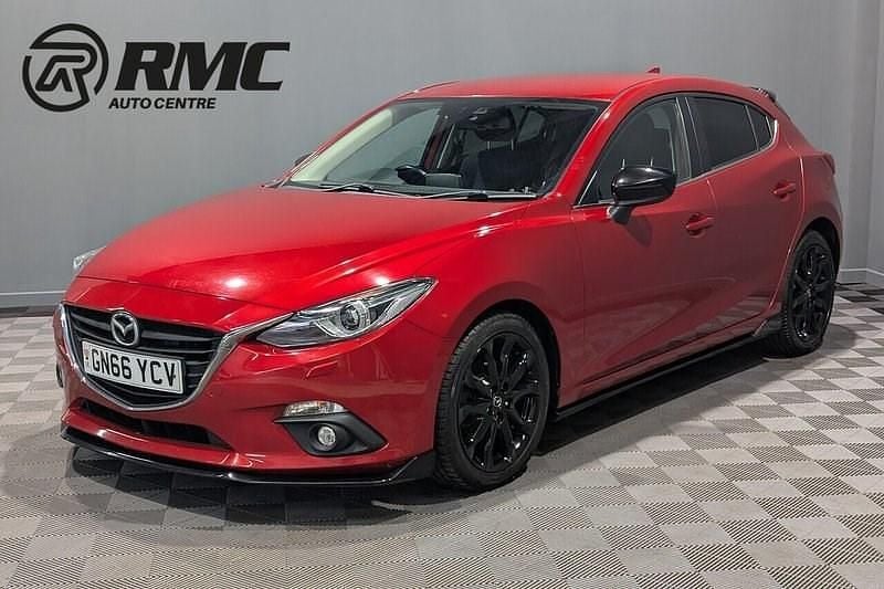 Used Mazda 3 Inclusive 121 HP (88 kW) 2016 Red Hatchback