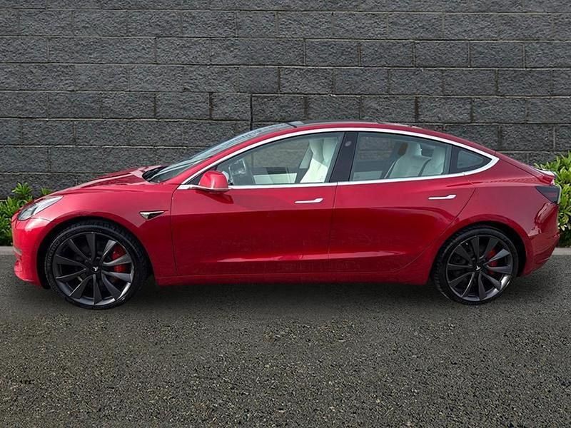 Used Tesla Model 3 Performance 461 kW (627 HP) 2020 Red Sedan