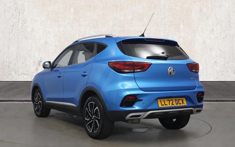 Used MG ZS Exclusive 111 HP (81 kW) 2022 Blue Sedan