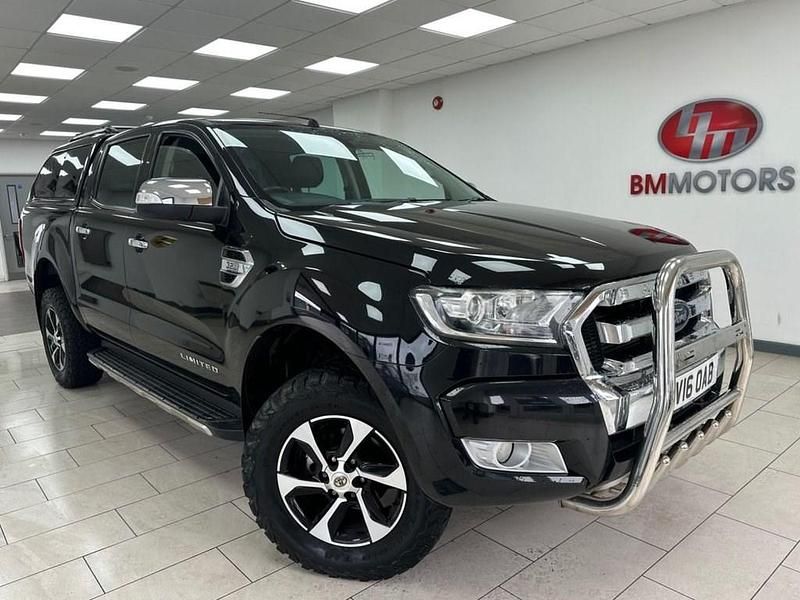 Used Ford Ranger Limited 200 HP (147 kW) 2016 Black Pickup