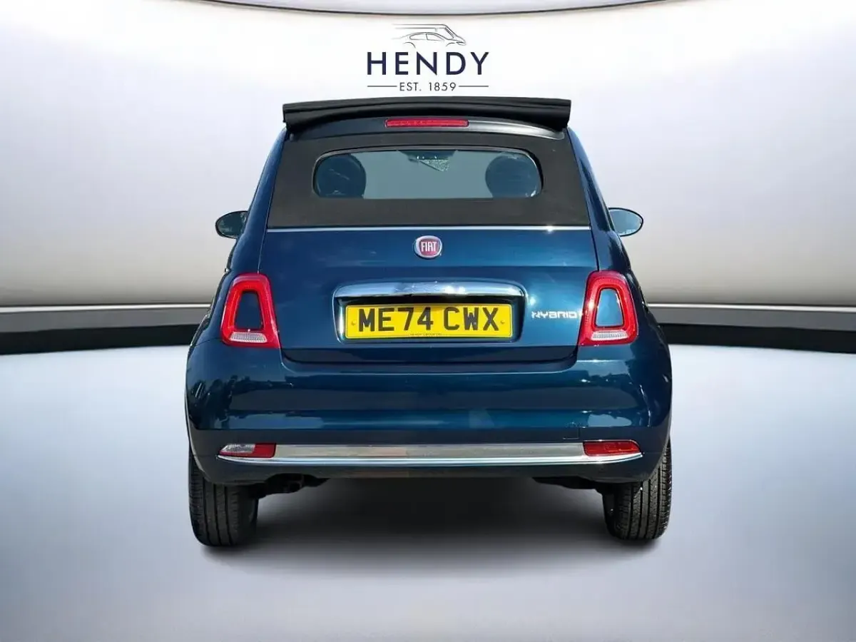 Used Fiat 500C S 70 HP (51 kW) 2025 Blue Cabriolet