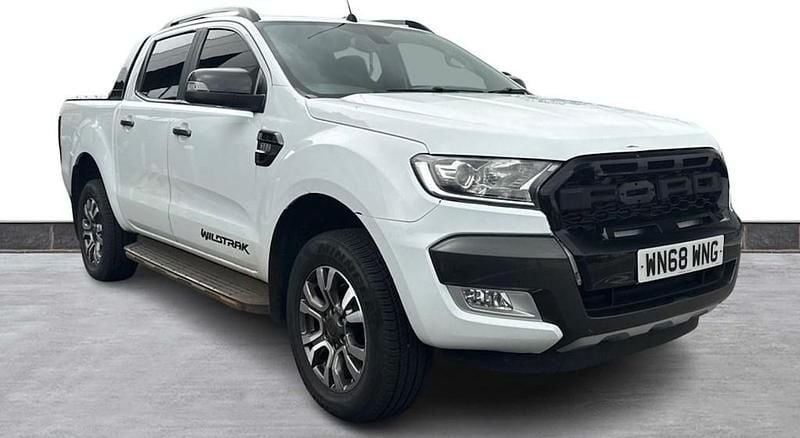 White Used 2018 Ford Ranger Wildtrack Pickup | £11,495 (Good price) - Image 1/4