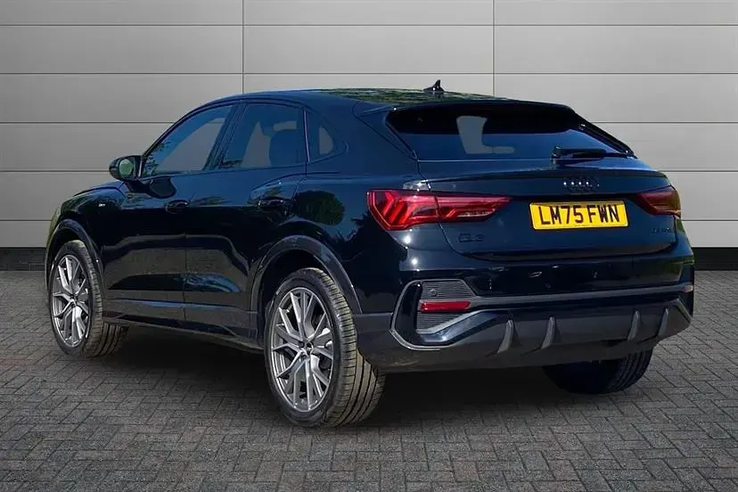 Used Audi Q3 Black Edition 150 HP (110 kW) 2025 Mythos black SUV