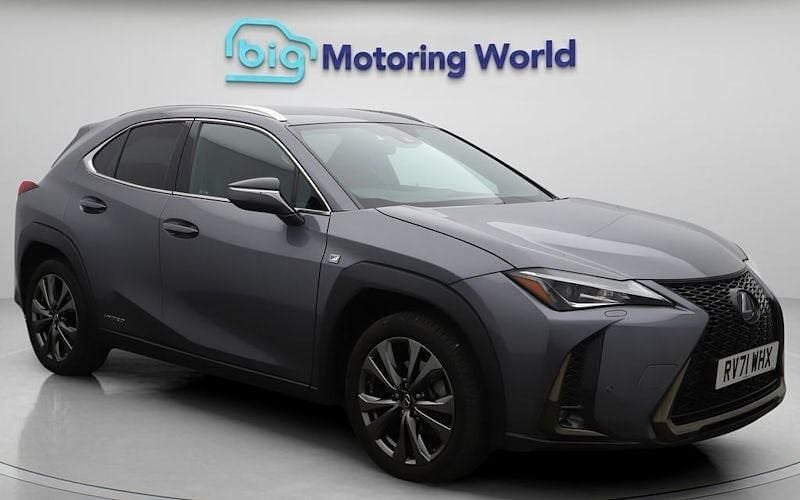 Used Lexus UX 250h Sport Line 184 HP (135 kW) 2021 Grey SUV