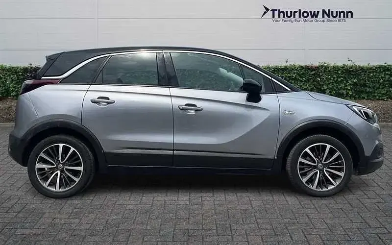 Used Vauxhall Crossland X Elite 131 HP (96 kW) 2020 Quartz grey SUV
