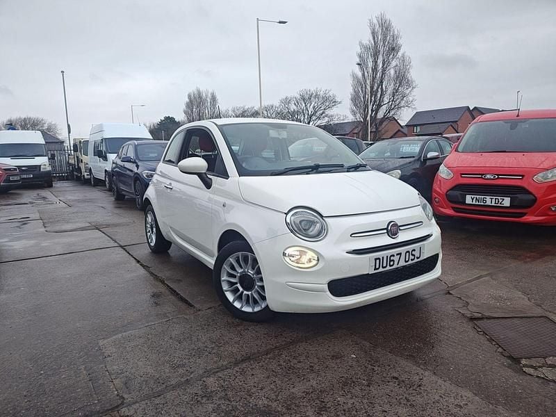 Used Fiat 500 Pop Star 2017 White Hatchback
