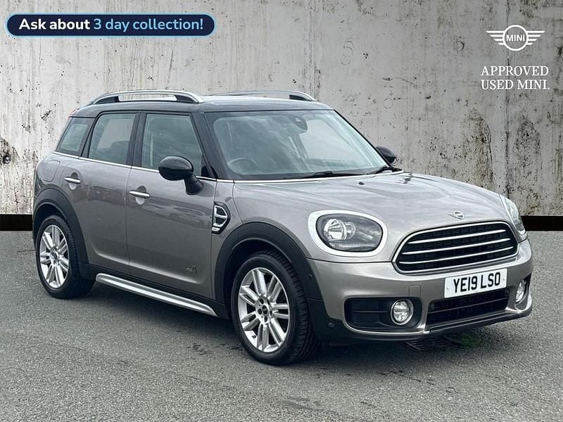 Silver Used 2019 Mini Cooper D Countryman Exclusive SUV | £13,999 (Fair price) - Image 1/4
