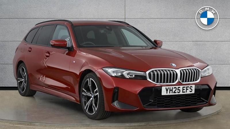 Red Used 2025 BMW 320 M Sport Estate | £33,450 (Fair price) - Image 1/4