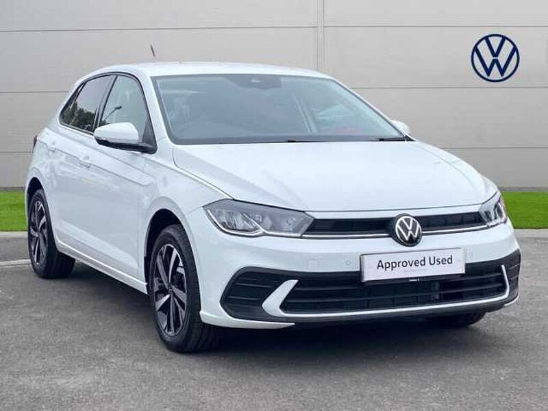 White New 2025 VW Polo Match Hatchback | £19,772 (Expensive) - Image 1/4