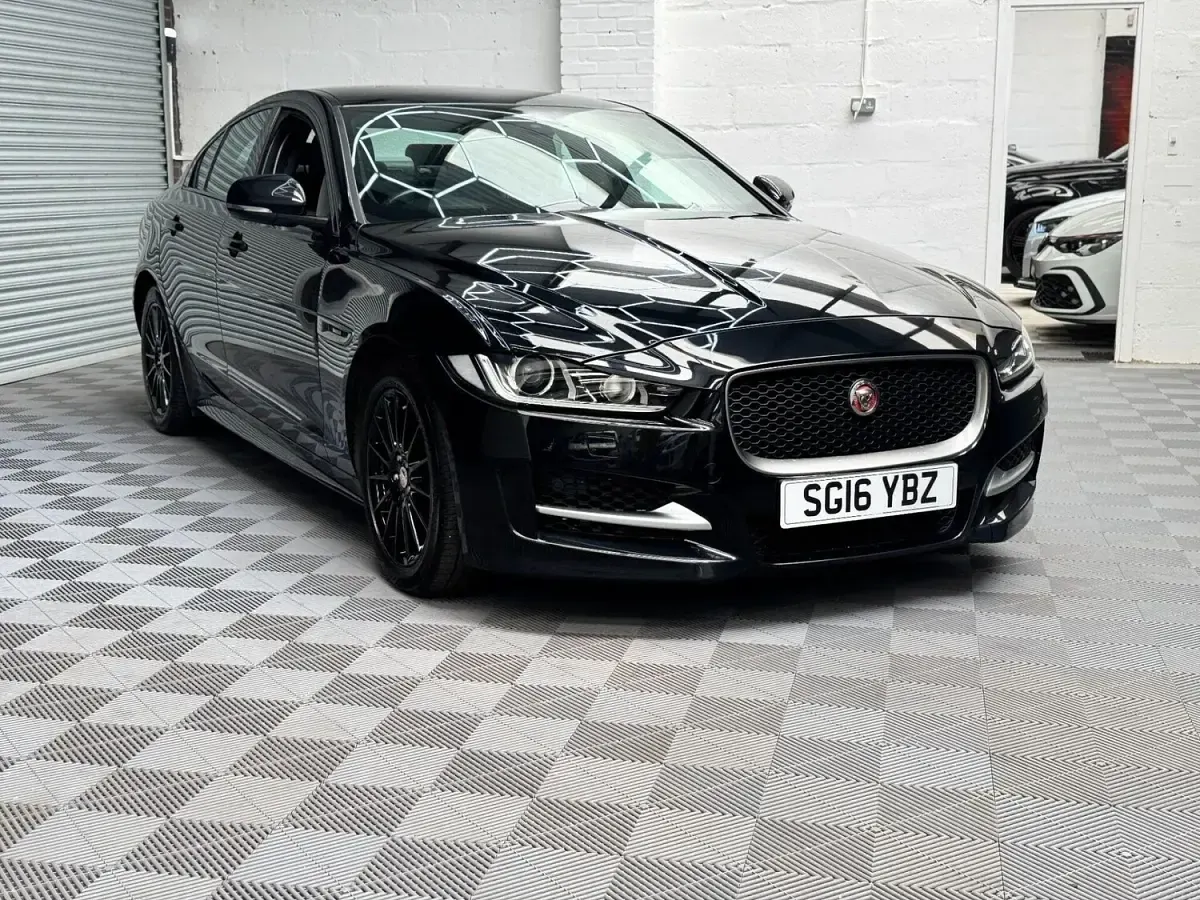 Used Jaguar XE R-Sport 2016 Black Sedan