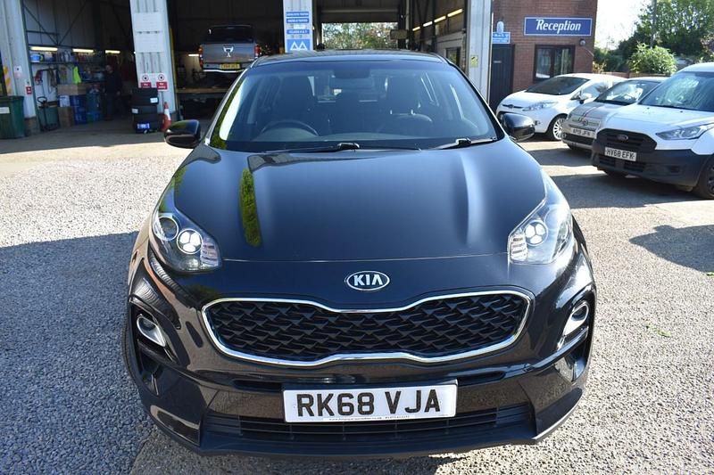 Używany Kia Sportage 177 KM (130 kW) 2018 Czarny SUV