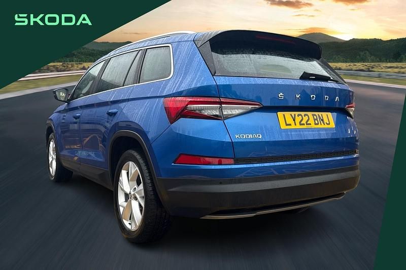 Used Skoda Kodiaq SE L 147 HP (108 kW) 2022 Blue SUV