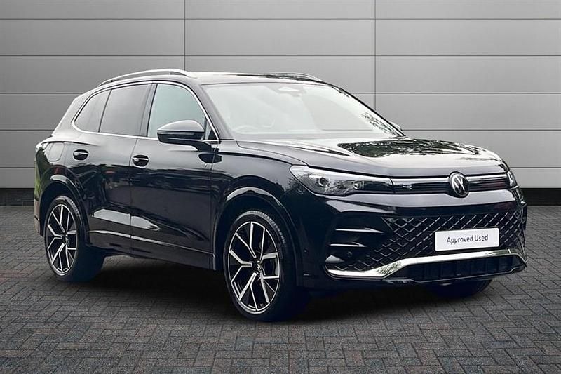 Grenadilla black Used 2025 VW Tiguan R-line SUV | £39,990 - Image 1/4