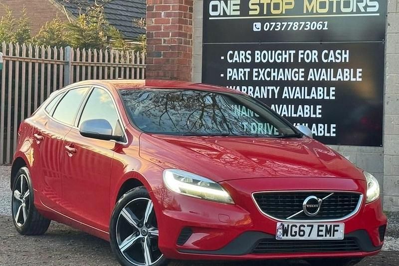 Red Used 2017 Volvo V40 R-Design Hatchback | £4,495 (Super price) - Image 1/1