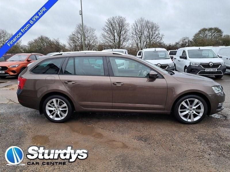 Brown Used 2017 Skoda Octavia SE L Estate | £11,890 (Fair price) - Image 1/4