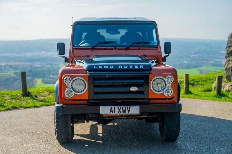 Used Land Rover Defender 2010 Red Estate