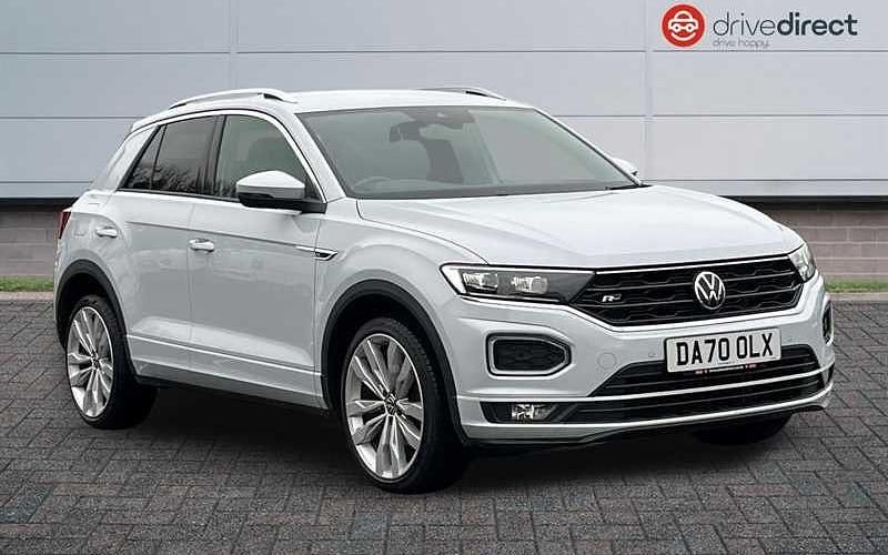 Used VW T-Roc R-line 150 HP (110 kW) 2020 Silver SUV