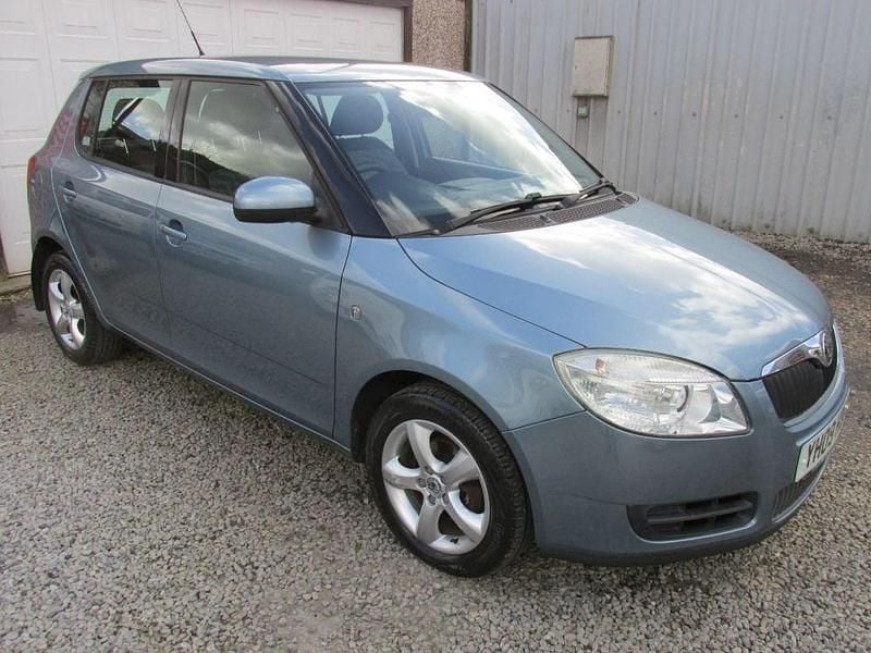 Used Skoda Fabia 105 HP (77 kW) 2009 Grey Hatchback