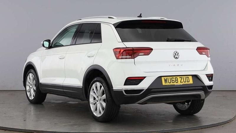 Used VW T-Roc SEL 150 HP (110 kW) 2018 White SUV