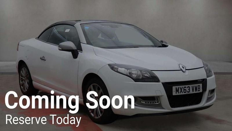 Used Renault Mégane Cabriolet GT-Line 2013 White Cabriolet
