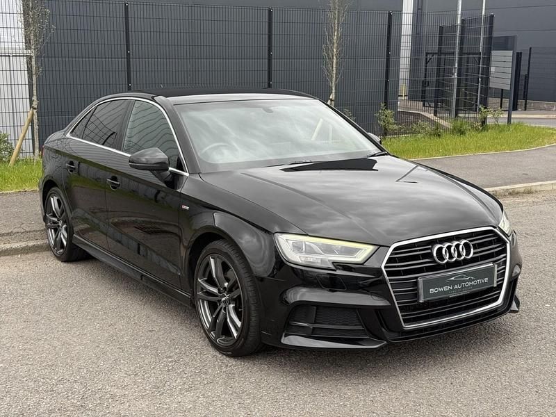 Used Audi A3 S-Line 2020 Black Sedan