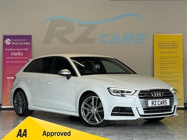 White Used 2016 Audi S3 Sportback Design Hatchback | £17,795 (Fair price) - Image 1/1